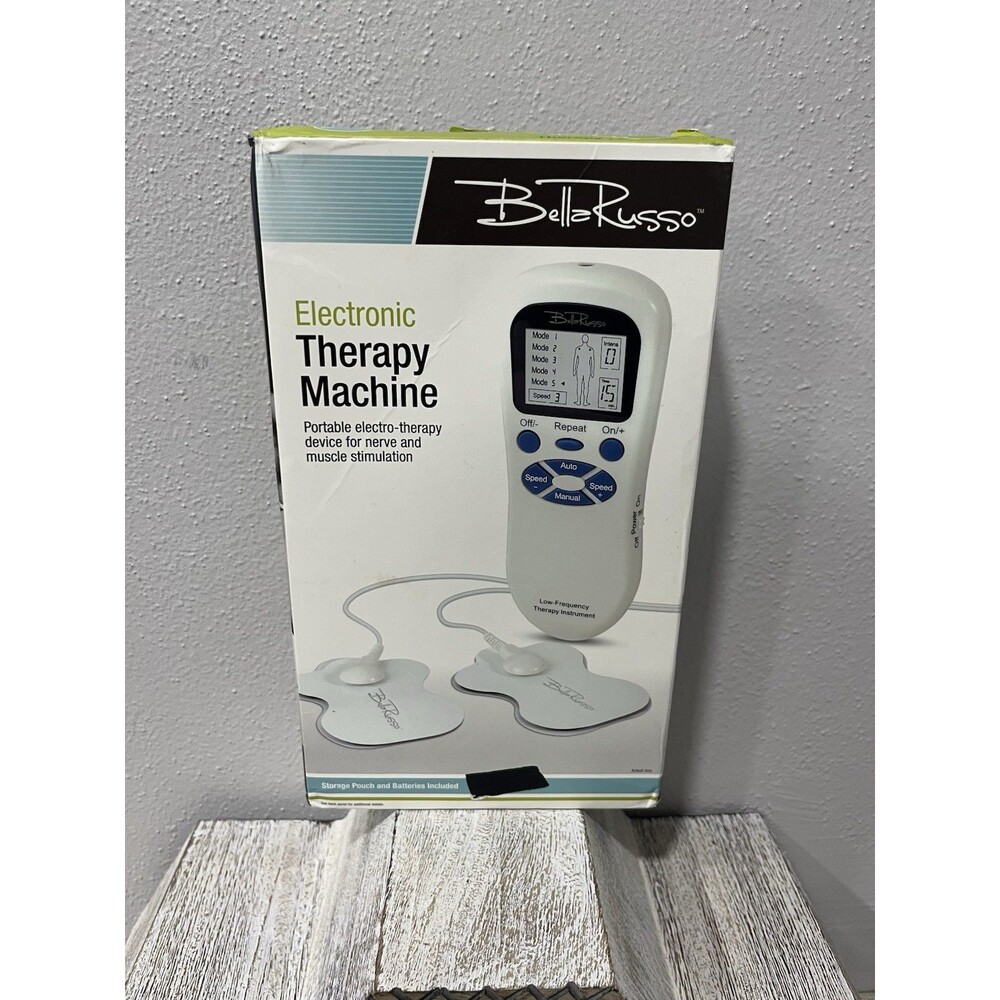 Bella Russo Electronic Therapy Machine 5 Modes TENS Unit Muscle Stimulator